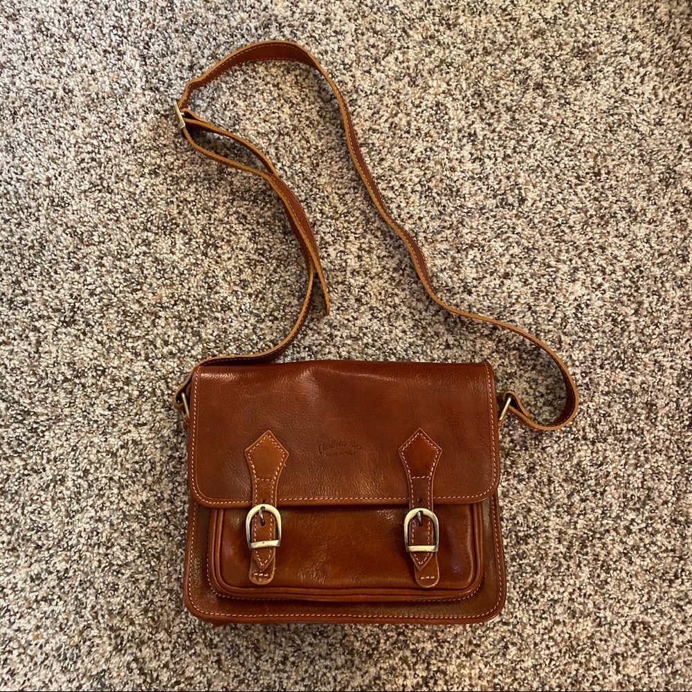 Elisabetta 1987 Leather Crossbody Purse